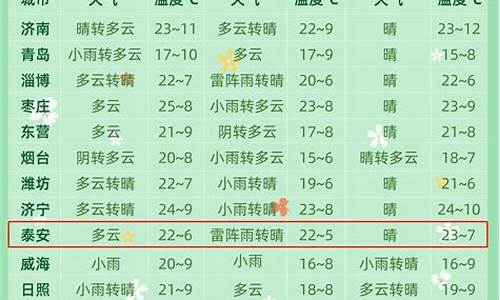 聊城一周的天气预报_聊城一周天气预报15天周详情情况