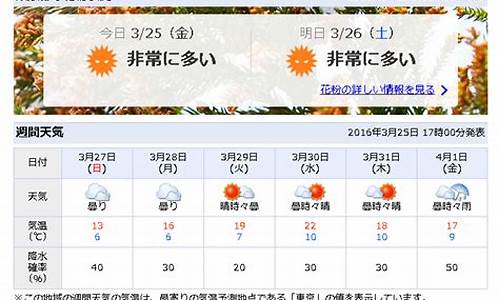 日本天气预报_日本天气预报60天查询