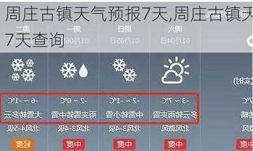 周庄今日天气_周庄未来15天天气